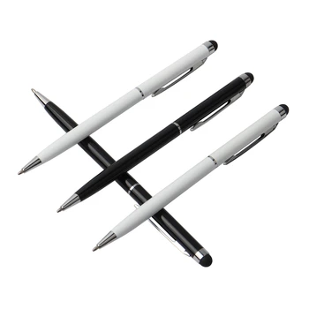 10PCS Tablet Univerzálny Stylus Pen 2 v 1 Kapacitný Dotykový Displej Pero Guľôčkové Pero pre iPad pre iPhone pre Samsung Huawei