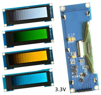 IPS 3.12 palcový 7PIN SPI Žltá/Modrá/Biela/Zelená Displej OLED Displej Modul SSD1322 Jednotky IC 3,3 V 256*64