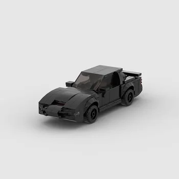 MOC Roadster, Čierna (M10185)Stavebné Bloky S Zostaviť Kompatibilné Lego Model Darček Hračky