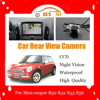 Auto Reverse parkovacia Kamera Pre Mini cooper R50 R52 R53 R56 CCD s rozlíšením Full HD, Nepremokavé Nočné Videnie Zálohy Parkovacie Kamery