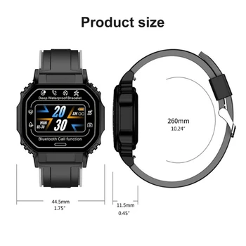 B2 Smartwatch Fitness Tracker Spánku Detekciu Krvného Tlaku, Tepovej Frekvencie Počítadlo Krokov Sedavý Spôsob Hovoru Pripomienky