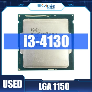 Používa Intel Pôvodné I3-4130 CPU SR1NP 3.40 GHz Qual-Core 3 MB Cache LGA1150 I3 4130 Processor Podporu H81 Motherborad