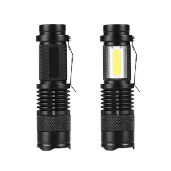 LED Mini Jasné Svetlo SK68 Suché Batérie, Teleskopická Zoom Outdoor Camping Núdzové Prenosné Klasu Malá Baterka