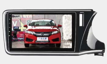 8 Jadro, 2G RAM, 32 G ROM,10.1 palcový Android 6.0 Auta GPS Navigačný Systém Media Stereo pre Honda City 2014-2016 Pravej strane Jednotky