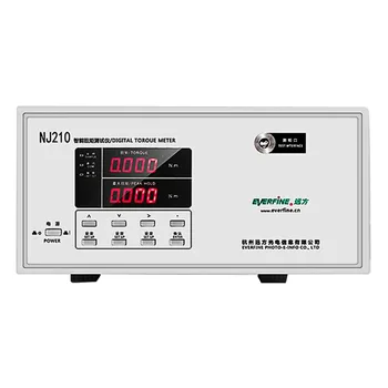 EVERFINE NJ210 Digitálne krútiaci Moment Meter 0~10N.M RS-232 Sériový Komunikačný Interface