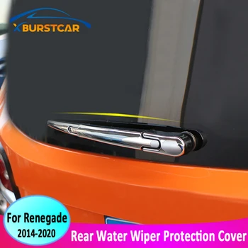 Xburstcar Pre Jeep Odpadlík na roky 2014-2020 3ks/Set ABS, chrómové Spätné Vody Stierač ochranný Kryt Stierač čelného skla Čepeľ Výbava Nálepky