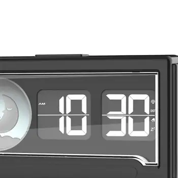 Auto Flip Clock Digital Číslo Budík Flip Stránky Sústruženie Hodiny sklopenie Hodiny pre Spálne Kuchyni Office Domáce Dekorácie