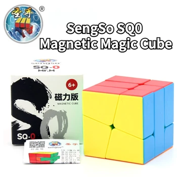 [Funcube] SengSo SQ0 Magnetické Magic Cube SengSo Pán M SQ-0 Shengshou Štvorcových 0 Nula M cubo Magico Vzdelávacie Hračky Pre Deti, Dospelých