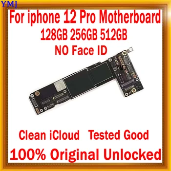 Pre IPhone 12 Pro základná Doska Č. ID Lte 4G 5G Podporu Siete Aktualizácie Pôvodnej Odomknúť Doske Čisté ICloud Logic Board