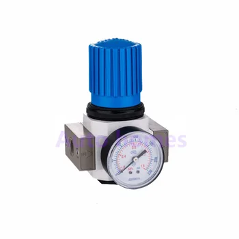 Vysoká kvalita Pneumatický tlak vzduchu regulátor 1/8 1/4 3/8 inch MINI typu s tlakomer vzduchu zdroj čistiacich jednotiek