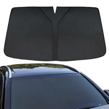 Interiéru vozidla UV Ochrany Dáždnik Parasol Autá Predné Sklo Polyesterových Vlákien slnečník Auto Slnečná Clona Pre Tesla Model 3 Y