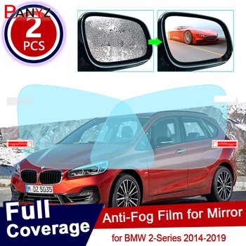 Pre BMW 2 Séria F22 F45 Gran Coupe Active Tourer Úplné Pokrytie Anti Fog Film Spätné Zrkadlo Rainproof Príslušenstvo 218i 220i 228