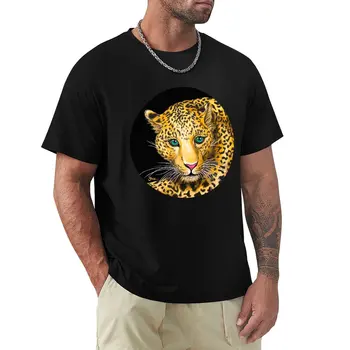 Mladí Leopard - Shee Ohrozených Retro Zvieratá T-Shirt blondie t shirt roztomilý topy mužov grafika tričká