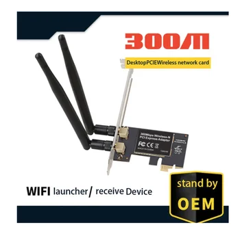 TXA049 Wireless PCI-E WiFi Adaptér, 300 mb / s (2.4 GHz) PCI Express Sieťová Karta /sieťová karta s Realtek/RT8192EE