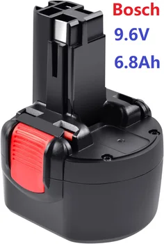 NiMH – Batterie Nabíjateľná Bosch 9.6 V 6800mAh Platné à L'ensemble Du Modèle D'outils électriques Bosch 9.6 V