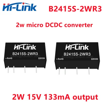 Pôvodné Predaj Hilink Domácnosti B2415S-2WR3 Transformer DCDC Inteligentný Konvertor 2W 15V 133mA Výstup Switch Modul Napájania