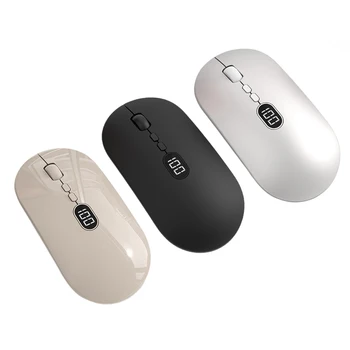 2.4 Ghz Wireless Gaming Mouse 2400DPI Bluetooth-kompatibilné 7. Zadajte E-sports Myš USB Nabíjateľné Myši na Počítač, Notebook