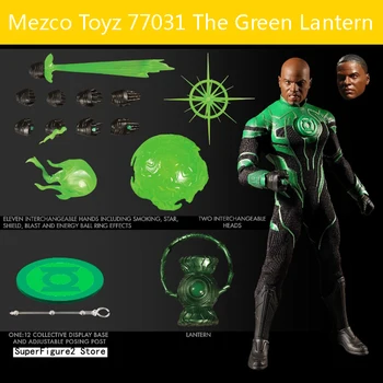 N C Shop Mezco 77031 Green Lantern John Stewart 6-palcový akcie obrázok