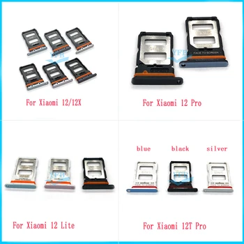 Sim Držiak Pre Xiao Mi 12 12T Pro Lite 12X zásuvka na Kartu SIM Slot Držiteľ Adaptér Zásuvky