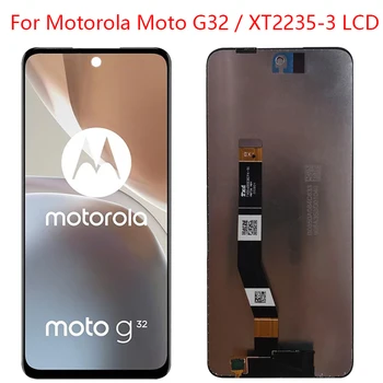 Pre Motorola Moto G32 LCD Displej Dotykový Panel Displej Senzor Digiziter Montáž Na Moto G32 XT2235-3 LCD 6.5