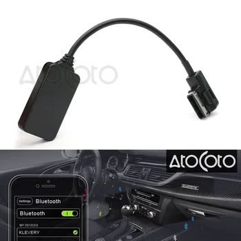 AtoCoto AMI MDI MMI Rozhranie Bluetooth Modul AUX Prijímač, Kábel, Adaptér pre Audi VW Rádio Stereo Auto Bezdrôtový A2DP Audio Vstup