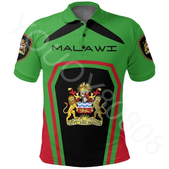 Oblečenie v Afrike - Malawi Formula 1 Polo Shirts Nové Letné pánske a dámske Košele POLO Príležitostné Športové Topy