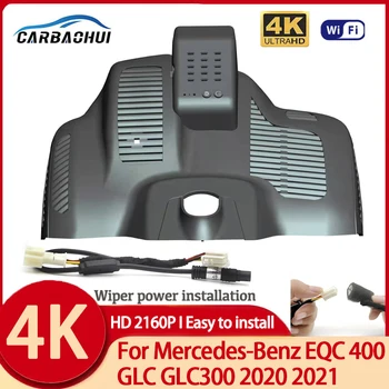 Jednoduchá Inštalácia Auta DVR Wifi videorekordér Dash Cam Kamera Vysokej Kvality 4K UHD Pre Mercedes-Benz EQC 400 GLC GLC300 2020 2021