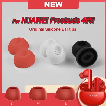 Náhradné Originálne Silikónové Ušné Tipy Vankúš zátkové chrániče sluchu Pre Huawei Freebuds kom 4i 5i Česť Slúchadlá 3X Uší Slúchadlá Príslušenstvo