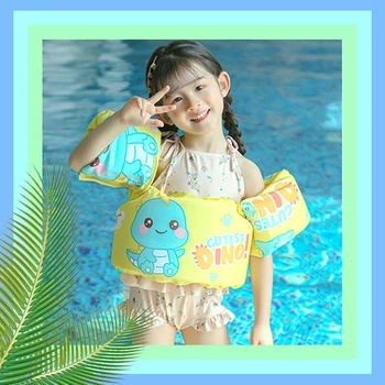Cartoon detský bazén rameno krúžok plávajúce plávacie kruh života bunda batoľa baby plávanie zariadenia vztlak tielko