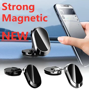 NOVÉ Magnetické Auto, Mobilný Telefón Majiteľa Mount Smartphone, GPS Podpora Stojan Pre iPhone 13 12 11 Pro Max Huawei Xiao Samsung LG atď