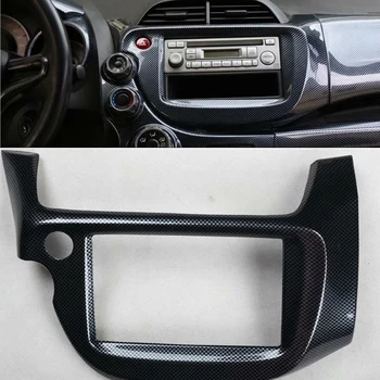 Pre Honda Fit 2008-2011 Ľavej Strane Disku 1PC ABS Auto, Interiér Navigácia Ovládací Panel klimatizácie Zásuvky Dekoratívny Kryt