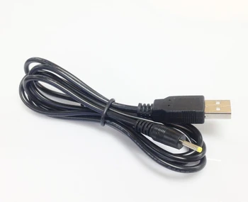 USB 2.0 Typu Samec Na DC2.5*a 0,7 mm Napájanie Nabíjačky Line lanové Konektor Kábel Čierny Pre PC, 12 Medené jadro 80 cm dĺžka