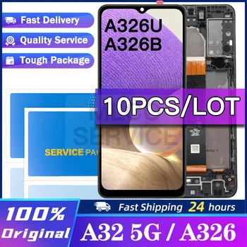 10pcs/veľa Originálnych Pre Samsung Galaxy A32 5G A326 SM-A326B Displej lcd Displej náhradná Pre Samsung A32 5G SM-A326BR Displej
