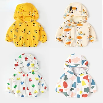 Detské Oblečenie Batoľa Módne detské Top Chlapci a Dievčatá na Jar detské Oblečenie Baby Kabát na Jar a na Jeseň