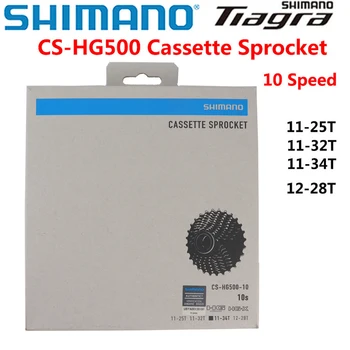 Shimano Tiagra CS-HG500 4700 4600 Cestnej Bike 10 Rýchlosť Kazeta Ozubeného Freewheels Pre 10-Rýchlostné Cesty Drivetrains K7