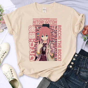 Bocchi Rock t shirt ženy grafické t-shirts dievča grafické manga, anime šaty