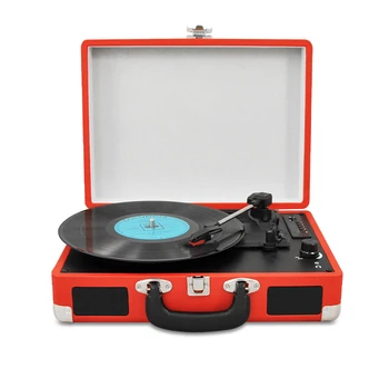 2021 Hot predaj Record Player Bluetooth Gramofónu Vinyl Hráč Teraz k Dispozícii