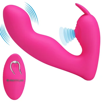 PEKNÁ LÁSKA Nositeľné Motýľ Vibrátor G-Spot Klitorálny Stimulátor Diaľkové Ovládanie Pulse Wave Dildo Vibrátor Sexuálne Hračky Pre Ženy