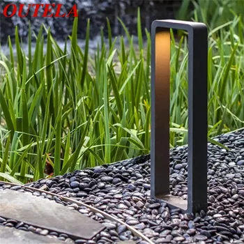 OUTELA Moderné Trávnik Ľahký Hliníkový Vodotesný IP56 LED Lampa Tvorivé Dekoratívne Pre Záhrade Vily Duplex Park