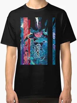 Ghost In The Shell, pánske Tričko Black Nové Letné Fitness Oblečenie Movie T Shirt Mužov Bavlna Tees Streetwear Harajuku