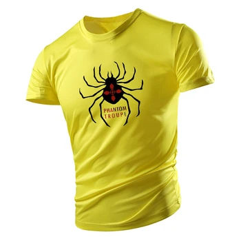 Letné módy mládeže bežné športové 2D tlač spider dospelých crewneck krátky rukáv veľkosť pánske T-shirt pohodlné a voľné
