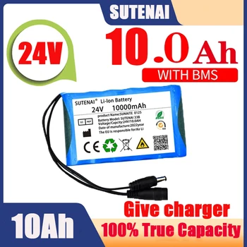 24V 10Ah 25.2 V 6S1P Li-Ion batéria lítiová batéria pre elektrický motor požičovňa klince skúter hračky vŕtačka s BMS