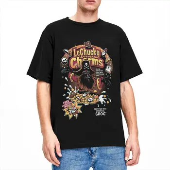 Muži T-Shirts Monkey Island Hra Guybrush Threepwood Merch Vintage Čisté Bavlnené Tričko Kolo Golier Oblečenie Plus Veľkosť