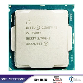 Použitý procesor Intel Core i5-7500T i5 7500T 2.7 GHz Quad-Core Quad-Niť, CPU Processor 6M 35W LGA 1151