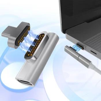20 Pinov Magnetické USB napájací Adaptér 4K 100W Rýchle Nabíjanie Pre Macbook Pro Pixelbook SUB Predaj