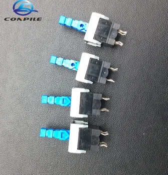 4pcs self-locking prepínač dvojitý riadok 6-pin tlačidlo, tlačidlo so zámkom, vypínač