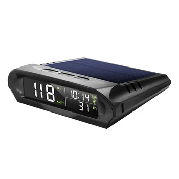1 Sada Univerzálnych HUD X 98 Auto Solárne Digitálny Merač GPS Tachometer prekročenia rýchlosti Alarm, Vzdialenosti, Nadmorskej výšky Head Up Display