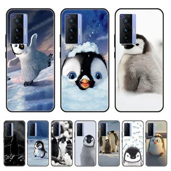 Telefón Prípade VIVO X90 X70 X80 X60 X50 Pro silikónové soft shell vonkajšieho telefónu pre vivo x90 Pro x80 pro prípade NOVÝ Arctic Penguin