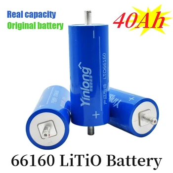 2022 100% Originálne Reale Kapazität Yinlong 66160 2,3 V 40Ah Lítium-titanat-akku LTO BatterieZelle fürAutoAudioSolar energieSyste