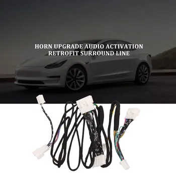 Auto Reproduktorový Kábel Úprava 8 Litrov 14 Audio Aktivácia Upgrade pre Tesla Model 3